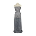thumbnail image 1 of Zelouf Logan Stretch Lace W Glitter  , Sewing, DIY, Crafts Fabric by the Yard, Grey Flower, 20 Yard, 1 of 3