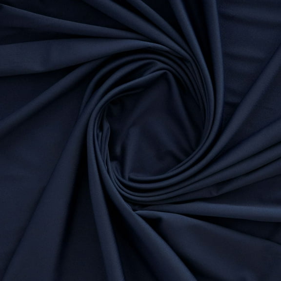 Zelouf Lucia Ribbed Sweater Knit , Sewing, DIY, Crafts Fabric by the Yard, Glory Navy, 3 Yard