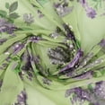 thumbnail image 1 of Zelouf Mackenzie Floral Print With Sequins On Mesh  , Sewing, DIY, Crafts Fabric by the Yard, Lilac Cream, 10 Yard, 1 of 2