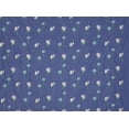 thumbnail image 1 of Zelouf Marilla Embroidery Striped Yarndye Poplin  , Sewing, DIY, Crafts Fabric by the Yard, Lilac/navy, 7 Yard, 1 of 2