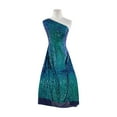 thumbnail image 1 of Zelouf Matte Ariel Line Sequin Mesh , Sewing, DIY, Crafts Fabric by the Yard, Navy/teal, 7 Yard, 1 of 2