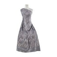 thumbnail image 1 of Zelouf Matte Seqs On Velvet  , Sewing, DIY, Crafts Fabric by the Yard, Gunmetal, 3 Yard, 1 of 2