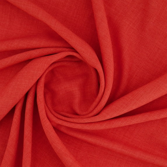 Zelouf Melange Washer Poly , Sewing, DIY, Crafts Fabric by the Yard, Tranquil Amber, 7 Yard