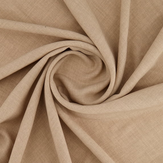 Zelouf Melange Washer Poly , Sewing, DIY, Crafts Fabric by the Yard, Tranquil Clay, 3 Yard