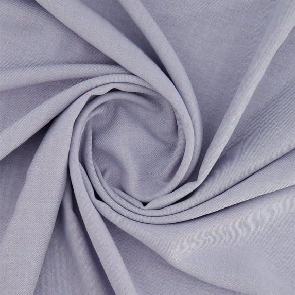 Zelouf Melange Washer Poly , Sewing, DIY, Crafts Fabric by the Yard, Tranquil Pewter, 10 Yard