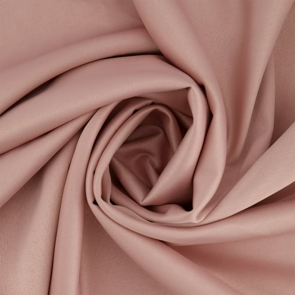 Zelouf Menorca Stretch Satin  , Sewing, DIY, Crafts Fabric by the Yard, Serene Blush, 3 Yard