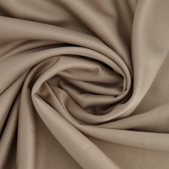 Zelouf Menorca Stretch Satin , Sewing, DIY, Crafts Fabric by the Yard, Serene Sand, 5 Yard