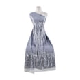 thumbnail image 1 of Zelouf Metallic Sequin Tulle , Sewing, DIY, Crafts Fabric by the Yard, Silver, 5 Yard, 1 of 2