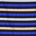 thumbnail image 1 of Zelouf Metallic Stripe Jacquard , Sewing, DIY, Crafts Fabric by the Yard, Majestic Indigo Combo, 5 Yard, 1 of 2