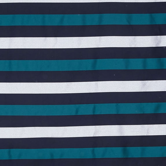 Zelouf Metallic Stripe Jacquard , Sewing, DIY, Crafts Fabric by the Yard, Pine/blk/silver, 3 Yard