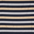 thumbnail image 1 of Zelouf Metallic Stripe Jacquard , Sewing, DIY, Crafts Fabric by the Yard, Taupe/blk/gold, 1 Yard, 1 of 2