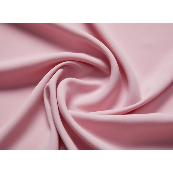 Zelouf Metro Crepe  , Sewing, DIY, Crafts Fabric by the Yard, Rose Shell, 5 Yard