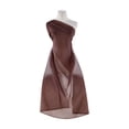 thumbnail image 1 of Zelouf Mini Dot Print On Organza  , Sewing, DIY, Crafts Fabric by the Yard, Brown/red, 10 Yard, 1 of 2