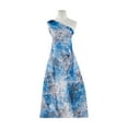 thumbnail image 1 of Zelouf Misty Print [Sheer Yoryu]  , Sewing, DIY, Crafts Fabric by the Yard, 490 Royal/blk, 5 Yard, 1 of 2