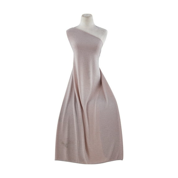 Zelouf Mixtape Nylon Metallic Knit , Sewing, DIY, Crafts Fabric by the Yard, Rose Mystery, 50 Yard