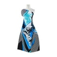 thumbnail image 1 of Zelouf Modern Geo Print On Cdc  , Sewing, DIY, Crafts Fabric by the Yard, 149 Blue/blk, 20 Yard, 1 of 2