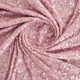 thumbnail image 1 of Zelouf Myrna Sequin Stretch Mesh  , Sewing, DIY, Crafts Fabric by the Yard, Rose, 1 Yard, 1 of 2