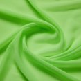 thumbnail image 1 of Zelouf Neon Pearl Silk Chiffon  , Sewing, DIY, Crafts Fabric by the Yard, Neon Lime, 10 Yard, 1 of 2
