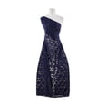 thumbnail image 1 of Zelouf Nylon Polyester Lace  , Sewing, DIY, Crafts Fabric by the Yard, 449 Navy, 3 Yard, 1 of 2