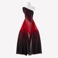 thumbnail image 1 of Zelouf Ombre Glitter Chiffon , Sewing, DIY, Crafts Fabric by the Yard, Red, 1 Yard, 1 of 4
