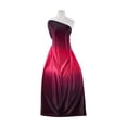 thumbnail image 1 of Zelouf Ombre Silky Knit , Sewing, DIY, Crafts Fabric by the Yard, Watermelon Jam/blk, 7 Yard, 1 of 2