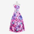 thumbnail image 1 of Zelouf Ombre Watercolor Floral Print Hmc  , Sewing, DIY, Crafts Fabric by the Yard, Fuchsia Ombre, 1 Yard, 1 of 2