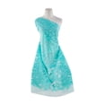 thumbnail image 1 of Zelouf Organza Embroidery  , Sewing, DIY, Crafts Fabric by the Yard, Lake Frost, 5 Yard, 1 of 2
