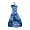 thumbnail image 1 of Zelouf Paisley On Ity  , Sewing, DIY, Crafts Fabric by the Yard, 497 Blue/green, 10 Yard, 1 of 2