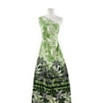 thumbnail image 1 of Zelouf Passion Flower Single Border On Ity  , Sewing, DIY, Crafts Fabric by the Yard, 179 Green/blk, 7 Yard, 1 of 2