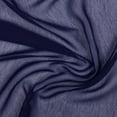 thumbnail image 1 of Zelouf Pearl Silk Chiffon , Sewing, DIY, Crafts Fabric by the Yard, Navy, 50 Yard, 1 of 4