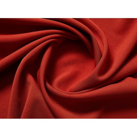 Zelouf Pique Legging Knit  , Sewing, DIY, Crafts Fabric by the Yard, Rust, 3 Yard