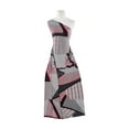 thumbnail image 1 of Zelouf Print On Ity  , Sewing, DIY, Crafts Fabric by the Yard, 193 Red/blk, 7 Yard, 1 of 2