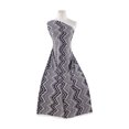 thumbnail image 1 of Zelouf Print On Ity  , Sewing, DIY, Crafts Fabric by the Yard, 902 Blk/silver, 7 Yard, 1 of 2
