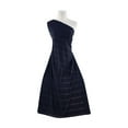 thumbnail image 1 of Zelouf Pucker Stripe And Eyelet Lace  , Sewing, DIY, Crafts Fabric by the Yard, Summer Navy, 5 Yard, 1 of 2