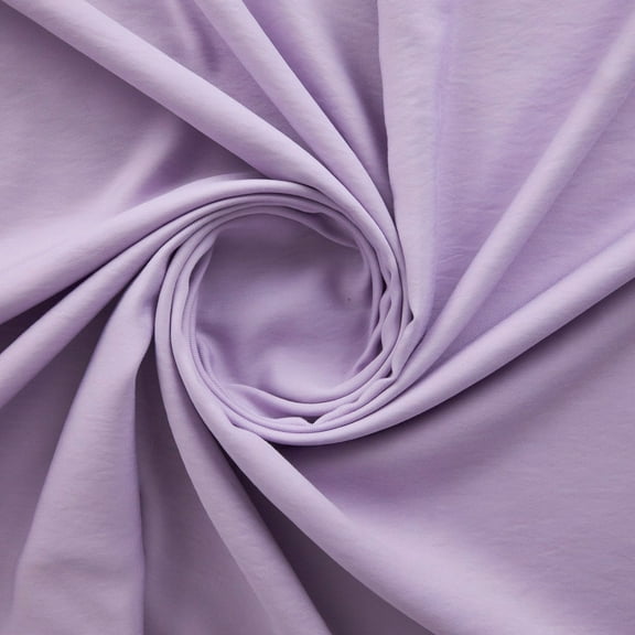 Zelouf Quin Rayon Poly Twill , Sewing, DIY, Crafts Fabric by the Yard, Lavendar Flower, 3 Yard