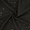 thumbnail image 1 of Zelouf Ramona Eyelets On Scuba  , Sewing, DIY, Crafts Fabric by the Yard, Black, 20 Yard, 1 of 5