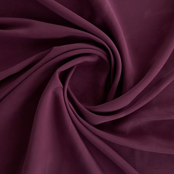 Zelouf Rayon Poly Cupro , Sewing, DIY, Crafts Fabric by the Yard, Marvelous Wine, 20 Yard