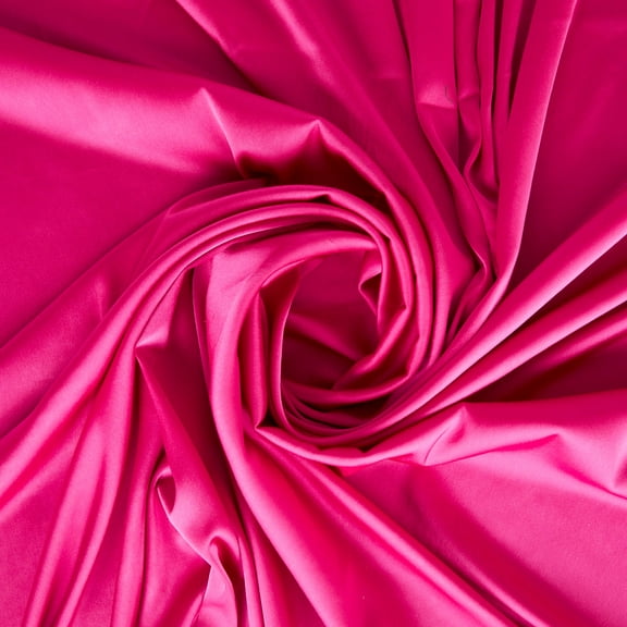 Zelouf Rebecca Carnival Satin , Sewing, DIY, Crafts Fabric by the Yard, Marvelous Pink, 3 Yard