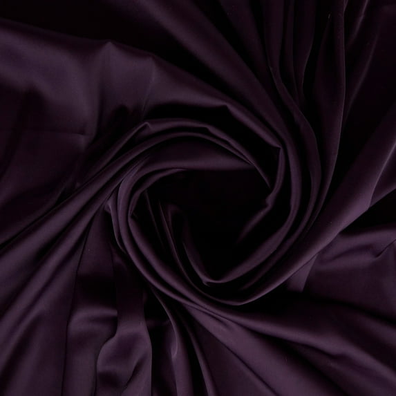 Zelouf Rebecca Carnival Satin , Sewing, DIY, Crafts Fabric by the Yard, Marvelous Plum, 1 Yard