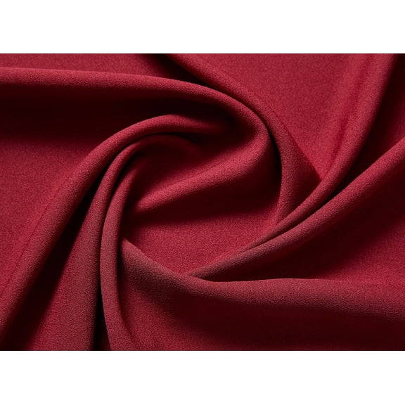 Zelouf Ritz Crepe Back Satin, Sewing, DIY, Crafts Fabric by the Yard, 393 Ruby Ritz, 7 Yard