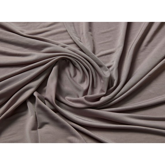 Zelouf Roan Soft Touch Crepe , Sewing, DIY, Crafts Fabric by the Yard, Taupe Muse, 7 Yard