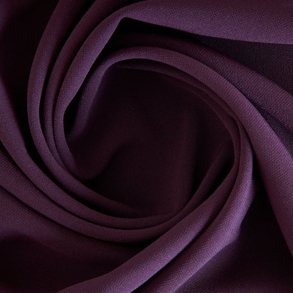 Zelouf Rock Double Weave Stretch Twill , Sewing, DIY, Crafts Fabric by the Yard, Charming Eggplant, 10 Yard