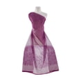 thumbnail image 1 of Zelouf Rose Double Border Glitter On Tulle  , Sewing, DIY, Crafts Fabric by the Yard, Orchid Jelly, 5 Yard, 1 of 2