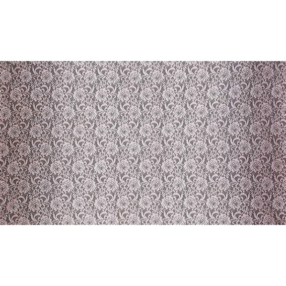Zelouf Rose Ombre Glitter Lace , Sewing, DIY, Crafts Fabric by the Yard, Quartz/mocha, 7 Yard