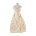 thumbnail image 1 of Zelouf Rose Print Tulle , Sewing, DIY, Crafts Fabric by the Yard, Yellow/yellow/peach, 7 Yard, 1 of 2