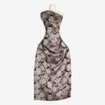 thumbnail image 1 of Zelouf Roselle Large Floral Jacquard  , Sewing, DIY, Crafts Fabric by the Yard, Black/rose, 7 Yard, 1 of 2