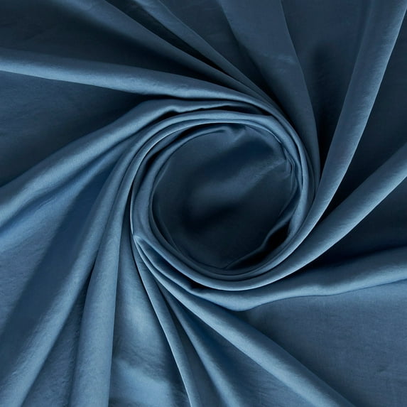 Zelouf Rumple Satin , Sewing, DIY, Crafts Fabric by the Yard, Fine Slate, 50 Yard