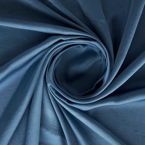 Zelouf Rumple Satin , Sewing, DIY, Crafts Fabric by the Yard, Fine Slate, 50 Yard