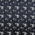 thumbnail image 1 of Zelouf Sakura Embroidery Satin  , Sewing, DIY, Crafts Fabric by the Yard, Black, 50 Yard, 1 of 2