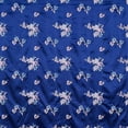 thumbnail image 1 of Zelouf Sakura Embroidery Satin  , Sewing, DIY, Crafts Fabric by the Yard, Navy Bliss, 50 Yard, 1 of 2